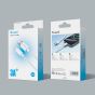 TRUSMI 3A USB To Type C Braided Charging Cable White 1M