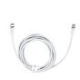TRUSMI 60W Type C To Type C Braided Charging Cable White 2M