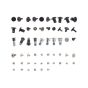 MacBook Air 13" (A2681 / Mid 2022) Full Set Small Metal Bracket And Screw Set