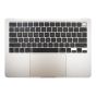 MacBook Air 13" (A3113 / Mid 2024) Top Case Assembly With Battery And Keyboard (Starlight)