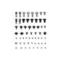 MacBook Air 13" (A3113 / Mid 2024 / A3240 / Early 2025) Full Set Small Metal Bracket And Screw Set