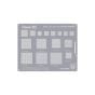 Bumblebee Stencil (QS65) (0.30 / 0.35 / 0.40 / 0.50) Multifunctional Reballing Stencils (Qianli)