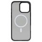 Brilliance LUX iPhone 16 Pro Max TPU+PC Magnetic Skin-friendly Matte Phone Case Transparent Black
