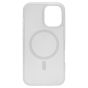 Brilliance LUX iPhone 16 Plus TPU+PC Magnetic Skin-friendly Matte Phone Case Transparent White