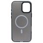 Brilliance LUX iPhone 16 Plus Bling Shiny Magnetic TPU+PC Clear Case With Lens Bracket Camera Stand Glitter Black
