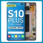 Samsung S10 Plus LCD with Touch + Frame Ceramic White SERVICE PACK