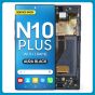 Samsung Note 10 Plus LCD With Touch + Frame Aura Black Service Pack