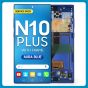 Samsung Note 10 Plus LCD with Touch + Frame Aura Blue Service Pack