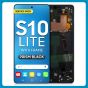 Samsung S10 Lite LCD with Touch + Frame Prism Black SERVICE PACK