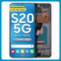 Samsung S20 5G LCD with Touch + Frame Cosmic Grey (US SPEC NON VERIZON) (Refurbished)