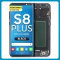 Samsung S8 Plus LCD With Touch + Frame After Market Black (Smaller Size)