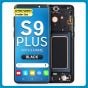 Samsung S9 Plus LCD with Touch + Frame After Market Black (Smaller Size)