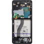 Samsung S21 Ultra 5G LCD with Touch + Frame Phantom Black SERVICE PACK