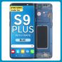Samsung S9 Plus LCD with Touch + Frame After Market Blue (Smaller Size)