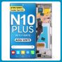 Samsung Note 10 Plus LCD With Touch + Frame After Market Aura White (Smaller Size)