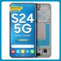 Samsung S24 LCD with Touch + Frame Green (Refurbished)