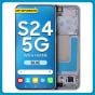 Samsung S24 LCD with Touch + Frame Blue (Refurbished)