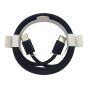 Type C to Type C Cable Black