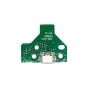 Playstation 4 Pro Micro USB Charging Port Board With 12-Pin Flex Cable For Controllers (Version 2: JDS-011) (PART # 15O901)