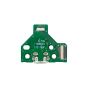 PlayStation 4 Controller (Version 2: JDS-020) Micro USB Charging Port Board With 12-Pin Flex Cable