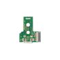 PlayStation 4 Controller (Version 3: JDS-030) Micro USB Charging Port Board With 12-Pin Flex Cable