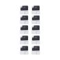 iPhone 12 Flash Light / Power Flex Bracket With Microphone Mesh (Black) (10 Pack)