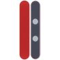 iPhone 12 / 12 Mini 5G Glass Edge Strip (Red)