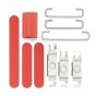 iPhone 12 Hard Buttons (Power / Volume / Switch) (Red)