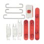 iPhone 12 Hard Buttons (Power / Volume / Switch) (Red)