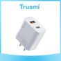 TRUSMI 30W Dual USB & Type-C Fast Charger