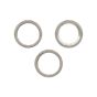 iPhone 12 Pro (Aftermarket Plus) (Silver) - Back Camera Lens With Bracket & Bezel