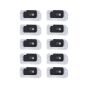 iPhone 12 Pro - Flash Light / Power Flex Bracket With Microphone Mesh (10 Pack)