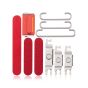 iPhone 14 / 14 Plus - Hard Buttons (Power / Volume / Switch) (Red)