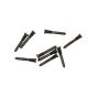 iPhone X to 12 Pro Max / 13 / 13 Mini / 13 Pro / 13 Pro Max / 14 Series - Bottom Screws (Black) (100 pack)