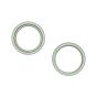 iPhone 15 / 15 Plus Back Camera Bezel Ring (Green) - 2 Piece Set
