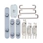 iPhone 15 / 15 Plus Hard Buttons (Power / Volume / Switch) (Blue)
