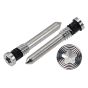 iPhone 15 / 15 Plus Bottom Screws (White Titanium) - 100 Pack