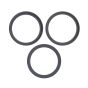 iPhone 15 Pro Back Camera Bezel Ring (Blue Titanium) - 3 Piece Set