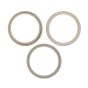 iPhone 15 Pro Back Camera Bezel Ring (Natural Titanium) - 3 Piece Set