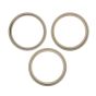 iPhone 15 Pro Max Back Camera Bezel Ring (Natural Titanium) - 3 Piece Set