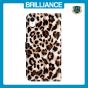 Brilliance LUX iPhone XR Flip PU Leather Wallet 3D Print Leopard with Wrist Strap Case