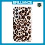 Brilliance LUX Samsung S23 Flip PU Leather Wallet 3D Print Leopard with Wrist Strap Case