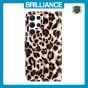 Brilliance LUX Samsung S23 Ultra Flip PU Leather Wallet 3D Print Leopard with Wrist Strap Case