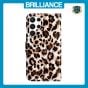 Brilliance LUX Samsung S24 Ultra Flip PU Leather Wallet 3D Print Leopard with Wrist Strap Case