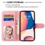 Brilliance LUX iPhone 14 Plus Flip PU Leather Wallet 3D Print Pink Bear with Wrist Strap Case