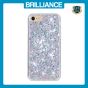Brilliance LUX iPhone 6/7/8 Big Hole TPU Star Glitter Crystal Clear Case White