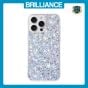 Brilliance LUX iPhone 13 Pro Max Big Hole TPU Star Glitter Crystal Clear Case White