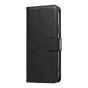 Brilliance LUX iPhone XS Book Flip Soft PU Leather Wallet with Card Pockets Case Black