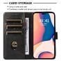 Brilliance LUX iPhone 11 Book Flip Soft PU Leather Wallet with Card Pockets Case Black