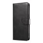 Brilliance LUX iPhone 12 Pro Book Flip Soft PU Leather Wallet with Card Pockets Case Black